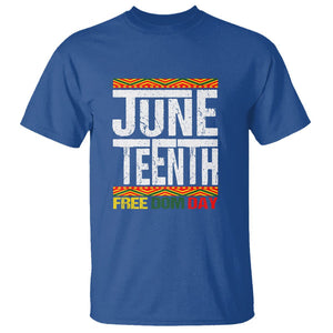 Freedom Day T Shirt Juneteenth Since 1865 Black History Month TS01 Royal Blue Printyourwear