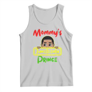 Mommy's Juneteenth Prince Tank Top Black Boy TS01 Ash Print Your Wear