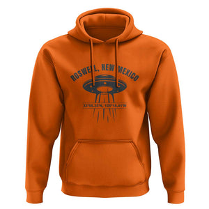 Roswell New Mexico UFO Alien UAP Hoodie TS01 Orange Print Your Wear