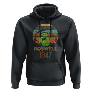Alien UFO Custome Abduction Roswell 1947 Space Alien Lover Hoodie TS01 Black Print Your Wear