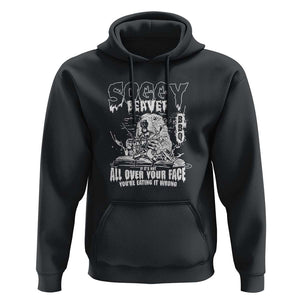 Soggy Beaver BBQ Hoodie It's Over Face The Beaver TS01 Black Print Your Wear