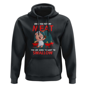 Funny BBQ Hoodie TS01 Black Print Your Wear