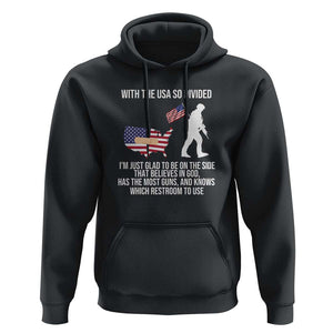 Patriotic USA Flag Hoodie Believe in God American Pride TS01 Black Print Your Wear