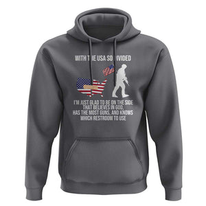 Patriotic USA Flag Hoodie Believe in God American Pride TS01 Charcoal Print Your Wear
