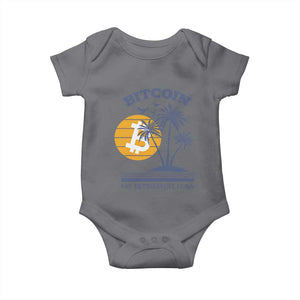 Funny Crypto Investing Baby Onesie Bitcoin My Retirement Plan TS02 Charcoal Print Your Wear