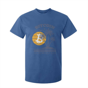 Funny Crypto Investing T Shirt For Kid Bitcoin My Retirement Plan TS02 Royal Blue Print Your Wear