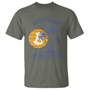 Funny Crypto Investing T Shirt Bitcoin My Retirement Plan TS02 Military Green Print Your Wear
