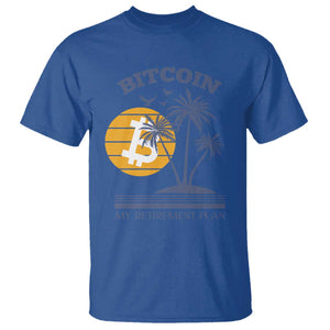 Funny Crypto Investing T Shirt Bitcoin My Retirement Plan TS02 Royal Blue Print Your Wear