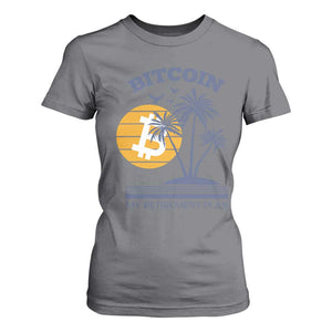 Funny Crypto Investing T Shirt For Women Bitcoin My Retirement Plan TS02 Charcoal Print Your Wear