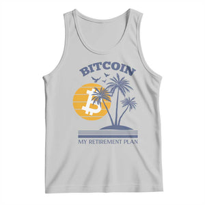 Funny Crypto Investing Tank Top Bitcoin My Retirement Plan TS02 Ash Print Your Wear