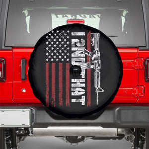 Gun Rights Patriotic Spare Tire Cover I 2nd That Second Amendment Pro Gun American Flag TS02 Black Print Your Wear