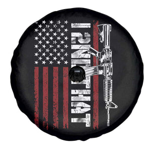 Gun Rights Patriotic Spare Tire Cover I 2nd That Second Amendment Pro Gun American Flag TS02 Print Your Wear