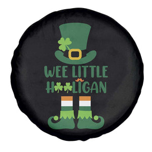 Cute St Patricks Day Spare Tire Cover Wee Little Hooligan Leprechaun for Boy Kids TS02 Print Your Wear