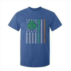 Irish Pride T Shirt For Kid Celtic Knot Ireland Flag Shamrock St. Patricks Day TS02 Royal Blue Print Your Wear
