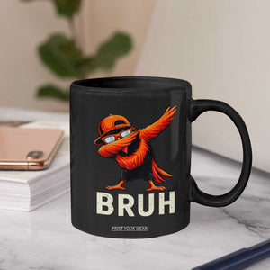 Funny Dabbing Oriole Bird Bruh Coffee Mug Cool Game Day Sports Fan TS02 Print Your Wear