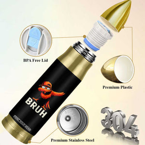 Funny Dabbing Oriole Bird Bruh Bullet Tumbler Cool Game Day Sports Fan TS02 Print Your Wear
