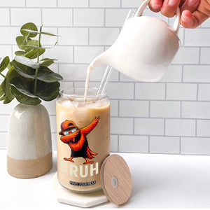 Funny Dabbing Oriole Bird Bruh Glass Can Cool Game Day Sports Fan TS02 Print Your Wear