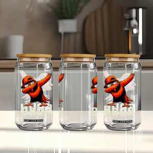 Funny Dabbing Oriole Bird Bruh Glass Can Cool Game Day Sports Fan TS02 Print Your Wear