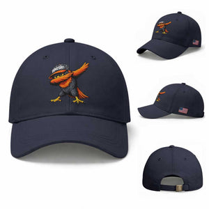 Fierce Oriole Spirit Graphic Baseball Cap Cool Game Day Sports Fan TS02 Baseball Cap Universal Fit Navy Print Your Wear