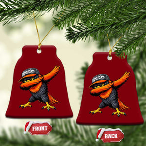 Fierce Oriole Spirit Graphic Ceramic Ornament Cool Game Day Sports Fan TS02 Print Your Wear