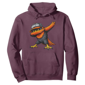 Fierce Oriole Spirit Graphic Hoodie Cool Game Day Sports Fan TS02 Maroon Print Your Wear