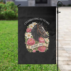 Celebrating 152 Years Derby Day Floral Garden Flag Horse Racing Pink Peony White Lily Equestrian 152nd Anniversary TS02 Print Your Wear