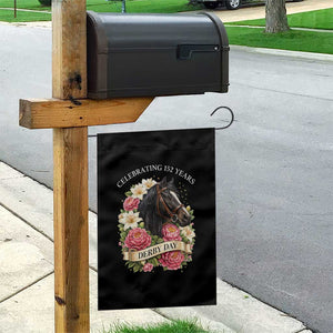 Celebrating 152 Years Derby Day Floral Garden Flag Horse Racing Pink Peony White Lily Equestrian 152nd Anniversary TS02 Print Your Wear