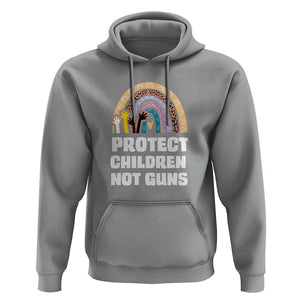 Gun Violence Awareness Hoodie Protect Children Not Guns In June We Wear Orange Day End Gun Violence Rainbow TS02 Sport Gray Print Your Wear