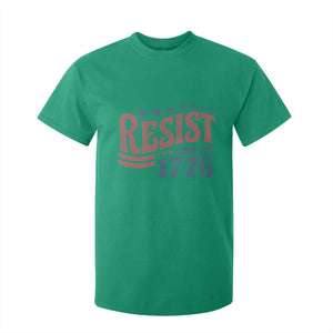Resist Like Its 1776 T Shirt For Kid Vintage Distressed Patriotic Political Satire Graphic