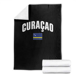 Curaçao National Flag Classic Heritage Throw Blanket Caribbean Pride Souvenir