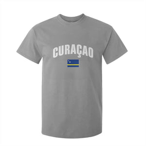 Curaçao National Flag Classic Heritage T Shirt For Kid Caribbean Pride Souvenir