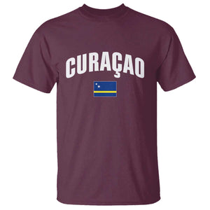 Curaçao National Flag Classic Heritage T Shirt Caribbean Pride Souvenir