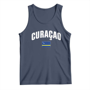 Curaçao National Flag Classic Heritage Tank Top Caribbean Pride Souvenir