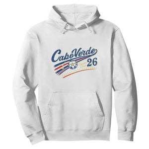 Cabo Verde Soccer Club 26 National Pride Hoodie Cape Verde Football Fans Retro Sporty Est. 2026