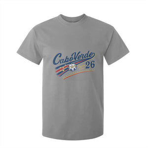Cabo Verde Soccer Club 26 National Pride T Shirt For Kid Cape Verde Football Fans Retro Sporty Est. 2026