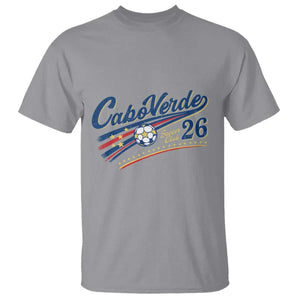 Cabo Verde Soccer Club 26 National Pride T Shirt Cape Verde Football Fans Retro Sporty Est. 2026