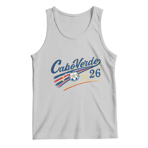Cabo Verde Soccer Club 26 National Pride Tank Top Cape Verde Football Fans Retro Sporty Est. 2026