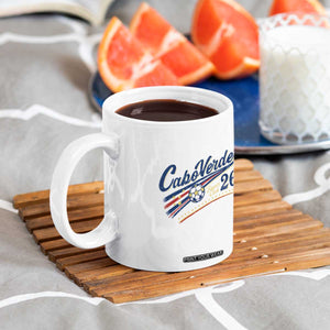 Cabo Verde Soccer Club 26 National Pride Coffee Mug Cape Verde Football Fans Retro Sporty Est. 2026 TS02 Print Your Wear