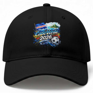Cape Verde Soccer 2026 Island Flag Baseball Cap Cabo Verde Football Team Fans Tropical Pride Gift