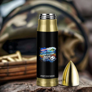 Cape Verde Soccer 2026 Island Flag Bullet Tumbler Cabo Verde Football Team Fans Tropical Pride Gift TS02 Print Your Wear