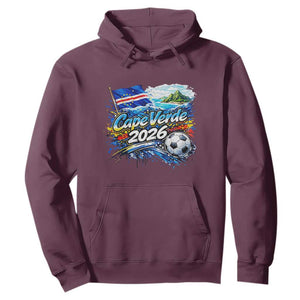 Cape Verde Soccer 2026 Island Flag Hoodie Cabo Verde Football Team Fans Tropical Pride Gift