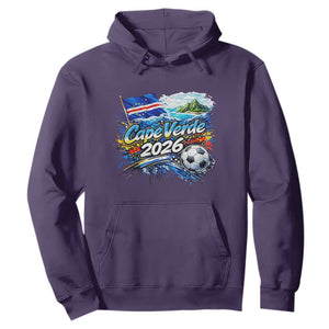 Cape Verde Soccer 2026 Island Flag Hoodie Cabo Verde Football Team Fans Tropical Pride Gift