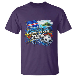 Cape Verde Soccer 2026 Island Flag T Shirt Cabo Verde Football Team Fans Tropical Pride Gift