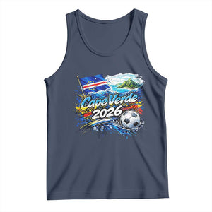 Cape Verde Soccer 2026 Island Flag Tank Top Cabo Verde Football Team Fans Tropical Pride Gift
