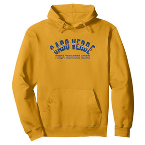 Forca Tubaroes Azuis Cabo Verde National Pride Hoodie Cape Verde Football Fans Blue Sharks Heritage