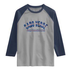 Forca Tubaroes Azuis Cabo Verde National Pride Raglan Shirt Cape Verde Football Fans Blue Sharks Heritage