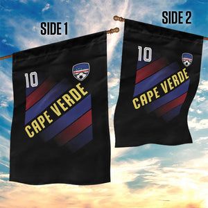 Cape Verde Soccer Jersey Style National Pride Garden Flag Cabo Verde Football Fans Number 10 Athletic