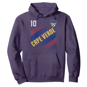 Cape Verde Soccer Jersey Style National Pride Hoodie Cabo Verde Football Fans Number 10 Athletic