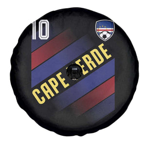 Cape Verde Soccer Jersey Style National Pride Spare Tire Cover Cabo Verde Football Fans Number 10 Athletic