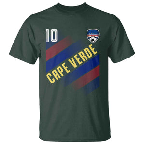 Cape Verde Soccer Jersey Style National Pride T Shirt Cabo Verde Football Fans Number 10 Athletic